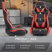 Marada Racing Simulator Cockpit with Monitor Stand, Gaming Chair for G923 G920 T500 Fanatec T3PA/Tgt