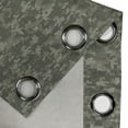 thumbnail image 3 of Ambesonne Camouflage Grommet Curtain Single Panel, Dark Forest Conceal, 50"x60", Army Green Sage Green, 3 of 5