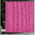 thumbnail image 3 of Ambesonne Celestial Shower Curtain, Starry Night Sky Print, 69"Wx70"L, Magenta Seafoam, 3 of 4