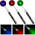 thumbnail image 1 of Puntero láser rojo, verde y morado con carga USB, puntero de ventas, lámpara de bolígrafo anti-azul, regalo divertido de gato, luz láser, 1 of 3
