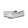 thumbnail image 2 of Chatitas de Ballet con Pedrería para Mujer DREAM PAIRS Plata Talle 8, 2 of 6
