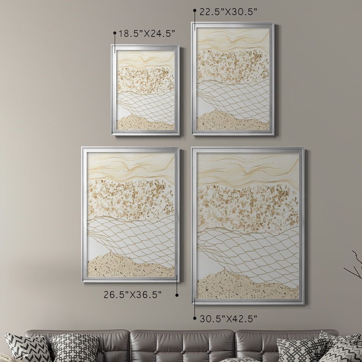 Coast Away I Premium Framed Print, in Gold, Black, or Silver - Ready to Hang