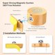 thumbnail image 2 of Indoor wall lamp, USB charging, 3 colors & 3 brightness levels, 360° rotatable wireless wall lamp with touch control, 2 of 5