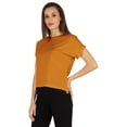 thumbnail image 4 of Inkmeso T-shirt à Épaules Tombantes et Col Rond pour Femmes, Coupe Décontractée pour l'Été, 4 of 7