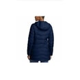 thumbnail image 2 of Eddie Bauer Women's Mid Length Down Parka Lightweight Jacket, Blue Medium, 2 of 7