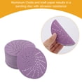 thumbnail image 3 of Unique Bargains 50 Pcs 5" 1500 Grit Universal Sanding Discs - Round Hook and Loop Sandpaper - Paper Base Purple, 3 of 6