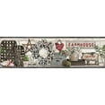 thumbnail image 2 of Farmhouse Shelf Wallpaper Border, 2 of 2