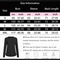 thumbnail image 3 of Godom Womens Plus Size Tops Crewneck Long Sleeve Shirts Loose Tunic Tops Fall Pullover, 3 of 6
