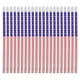 thumbnail image 1 of 48 lápices de madera con la bandera estadounidense y borradores, ideales para el 4 de julio, fiestas americanas, soldados, fiestas de Navidad, suministros escolares y de oficina, 1 of 8