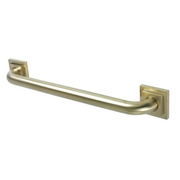Kingston Brass  Claremont 18-Inch Decorative Grab Bar - Satin Brass