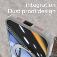 thumbnail image 4 of ELEHOLD Case for iPhone 14 Pro Max, Shockproof Anti-Scratch Full Camera Protector Case with 360° Ring Holder Stand,Gray, 4 of 11