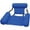 Dark Blue, variant on Inflatable Pool Float, Adult Floating Lounger, Foldable Pool Float Chair, Suitable for Travel, Lakes, and Swimming Pools (Portable Floatation Device)