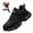 Black, variant on Steel Toe Shoes for Women Men Wide anti slip Composite Work Sneakers Indestructible Comfortable Safety Tennis Shoes Lightweight Breathable Construction Sneakers Puncture Proof Ergonomic Design
