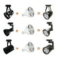 thumbnail image 5 of Washranp 35W PAR30 Long Neck LED Bulb,E27 Base 360-Degree Rotation Beam Angle Track LED Spotlight, 5 of 6