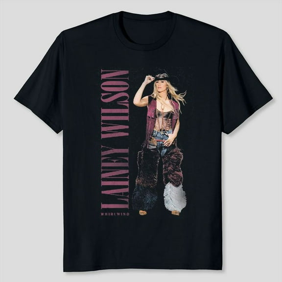 Lainey Wilson Whirlwind Mineral Photo T-Shirt T-Shirt, Sizes S-5XL - Gategoo