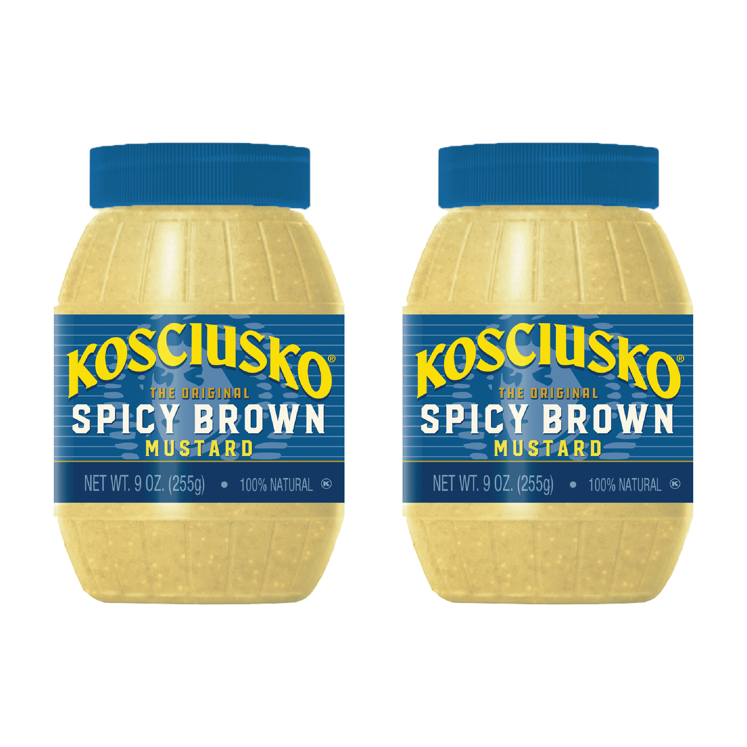 Plochman's Kosciusko The Original Spicy Brown Mustard, Bold and Zesty