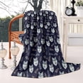 50x60 Inch Flannel Fleece Blanket for Men, Women & Kids, Soft ...