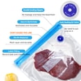 thumbnail image 4 of Fresh bag,4 Clips Fuit Clips 35pcs Fresh 30pcs 3 Sizes With Sealer 3 Sizes 1 Hand Pump With 1 Hand Reusable Sealer 3 Sizes With 1 Hand Pump 4 Qisuo Solinder, 4 of 7