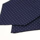 thumbnail image 5 of Corbata de satén con lunares para hombre, tejido jacquard, formal, estilo Ascot - Azul, como, 5 of 6