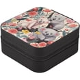 thumbnail image 2 of GZHJMY Cute Koala Travel Jewelry Case, Portable Small Jewelry Box, Necklace Earrings Travel Jewelry PU Leather Box, Christmas Gift for Women Girl for Necklace Bracelet Earrings Rings, 2 of 7