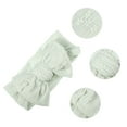 thumbnail image 3 of Unique Bargains 1 Pc Classic Fashion Bow Headbands for Girls 6.69"x3.15" Green, 3 of 6