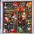 thumbnail image 2 of Pegatina electrostática de Navidad para ventana, decoración de Feliz Navidad para el hogar, pegatina de pared para habitación de niños, calcomanías de puerta, pegatinas de Año Nuevo, 2 of 4