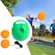 thumbnail image 1 of Entrenador de Pickleball Pickleball Trainer Match Buddy Tennis Trainer (base verde 2 pelota naranja), 1 of 8