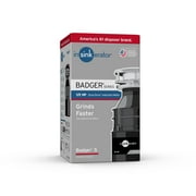 InSinkErator Badger 5, 1/2 HP Continuous Feed Kitchen Garbage Disposal, Badger Series