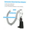 thumbnail image 2 of Amdohai Automatic Chain Nail Adapter Power Drill Attachment With Screws Woodworking Tool Auto Feed Screwdriver Tape Chain Nail Adapter for Nail Electric Drill, 2 of 7