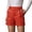 Red, variant on Womens Bermuda Shorts High Waist Leather Dress Or formal Wear Zipper Fly Spring Summer Casual Summer Jean Shorts with Pockets S-XL