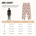 thumbnail image 2 of Salouo Ladybug With Mushroom Print Women's Pajama Pants Casual Loose Sweatpants PJs Flowy Pants Drawstring Palazzo for Women Wide Leg Pants Lounge Pajama -X-Large, 2 of 8