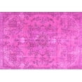 thumbnail image 1 of Ahgly Company Indoor Rectangle Persian Pink Traditional Area Rugs, 2' x 5', 1 of 4