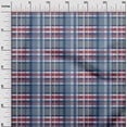 thumbnail image 2 of oneOone Viscose Chiffon Fabric Madras Check Print Fabric BTY 42 Inch Wide, 2 of 4