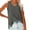Gray, variant on CheerKidz Women's Ribbed Racerback Tank Tops Summer 2025 Slim Fits Casual Shirt,High Neck Fashion Tee,Workout and Beachwear(Gray,XL)
