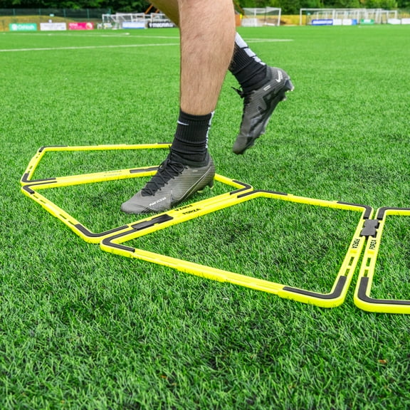 FORZA Trapezoid Training Rings | Set of 10 Agility Rings for Speed, Agility and Coordination Training