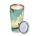 thumbnail image 2 of Nawypu 20oz Car Straw Cup (with Straw) Thermal Insulation and Cold Preservation 20oz, 2 of 7