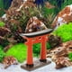 thumbnail image 5 of 2pcs Torii Torii Gate Model Simulación Torii Decoración de la estatua Micorlandscape en miniatura Torii, 5 of 5