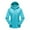 Light Blue, variant on AherBiu Rain Jackets for Women Lightweight Zip up Stand Collar Hooded Hiking Sunproof Windbreaker with Pockets