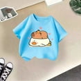 thumbnail image 4 of Huanglei Été Garçons Filles Col Rond Imprimé Animal Dessin Animé T-Shirt Décontracté Manches Courtes Tee Tops, 4 of 4