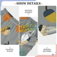 thumbnail image 6 of FORMRS Kids Pajama Pants with Pockets Size 6-8Y Boys Lounge Sleep Bottoms, Cute Acorns Pattern, 6 of 8