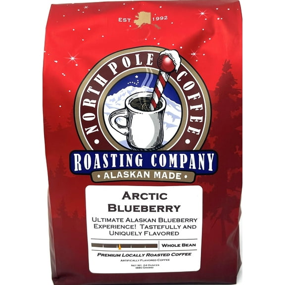 North Pole Coffee Arctic Blueberry 24oz