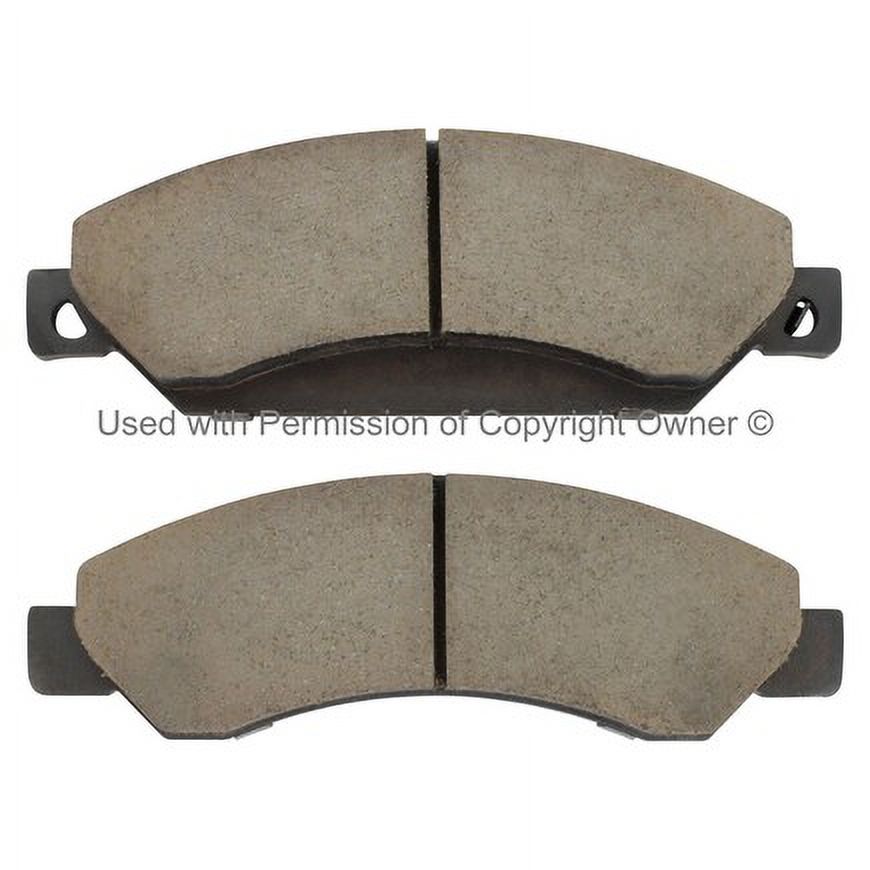Mpa Electrical 1001-1092C Quality Built Disc Brake Pad, Premium, Ceramic,