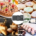 thumbnail image 4 of Juego de 5 Utensilios Antiadherentes para Hornear: Moldes Redondos/Cuadrados para Pasteles, Muffins, Pan, Asadores y Bandejas para Hornear., 4 of 5