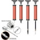 thumbnail image 4 of Portable Ball Pump,Air Pump Inflator Kit with Needle,Nozzle, Extension Hose Hand Pumps for Basketball Football Volleyball Water Polo Rugby Exercise Sp, 4 of 5