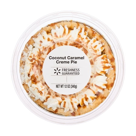 Freshness Guaranteed Coconut Caramel Creme Pie, 12 oz Tray