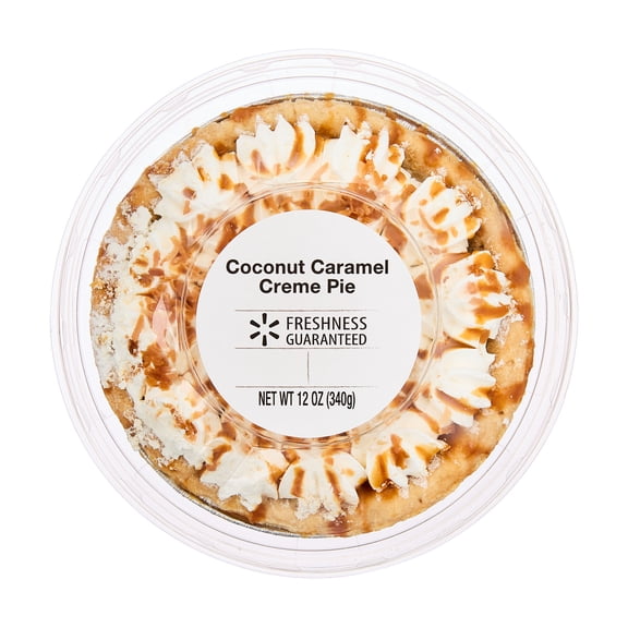 Freshness Guaranteed Coconut Caramel Creme Pie, 12 oz Tray