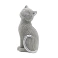thumbnail image 3 of yotijay Cat Statue Animal Sculpture Art Crafts Collection Resin Modern Tabletop Ornament, 3 of 9