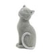 thumbnail image 3 of Estatua de gato, adorno de mesa, artesanía creativa coleccionable, figura decorativa Plata, 3 of 9