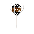 thumbnail image 1 of Local Direction Compass Art Deco  Fashion Toothpick Flags Heart Lable Cupcake Picks, 1 of 3