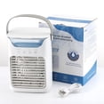 thumbnail image 2 of Ventilador de Enfriamiento del Aire Acondicionado, USB Alimentado 3 Temporizadores Auticos Más Bajo Ruido de Aire Humidificador para acampar, 2 of 7